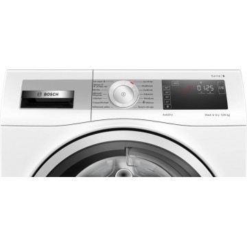 Bosch WDU8H561GR Πλυντήριο-Στεγνωτήριο Ρούχων 10kg/6kg Ατμού 1400 Στροφές με Wi-Fi